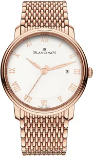 Blancpain Villeret 6651-3642-MMB Red gold White