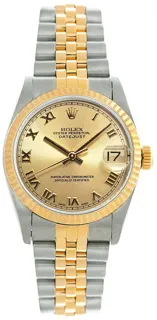 Rolex Datejust P68273CRFJ Yellow gold and Stainless steel Champagne