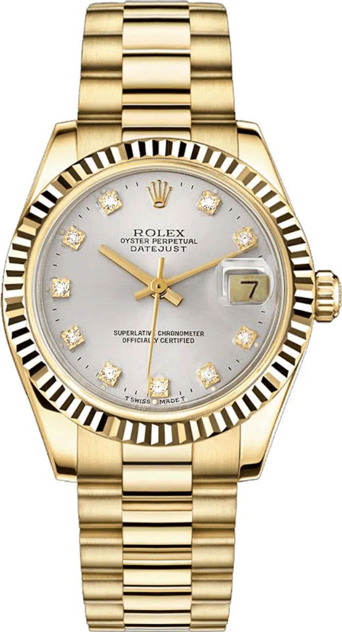 Rolex President P68278SDF 31mm Yellow gold and 18k yellow gold