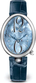 Breguet Reine de Naples 8967ST/V8/986 Stainless steel Blue