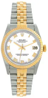 Rolex Datejust P68273WRFJ Stainless steel and 18k yellow gold White