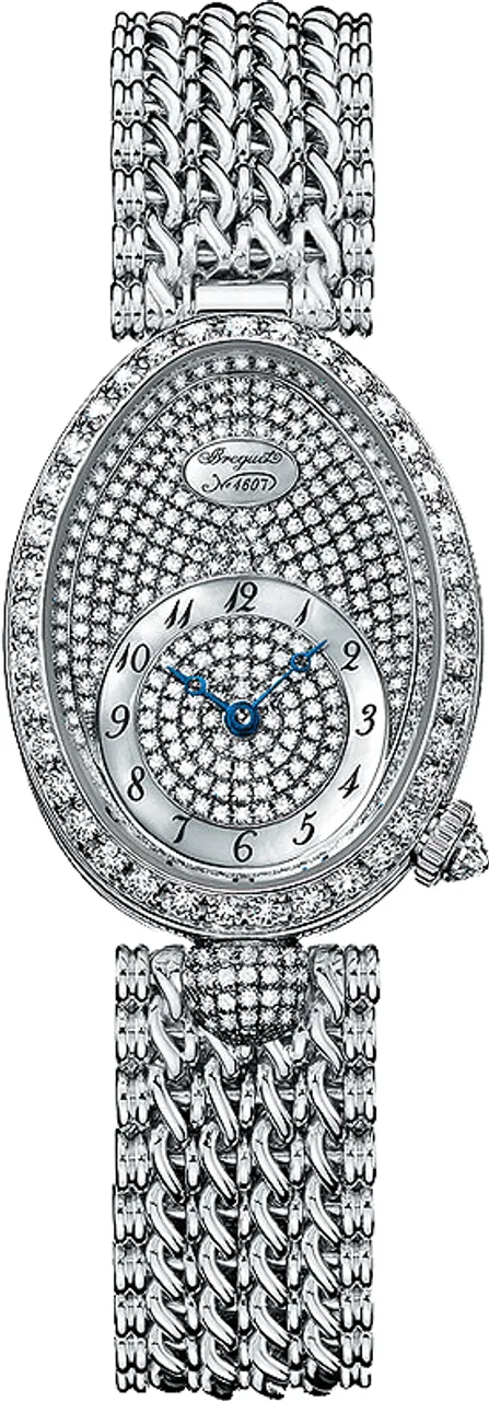 Breguet Reine de Naples 8928BB8DJ20DD00 36.5mm White gold White