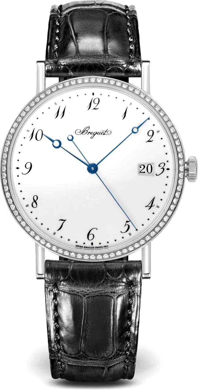 Breguet Classique 5178BB/29/9V6/D000 38mm White gold and 18k white gold White