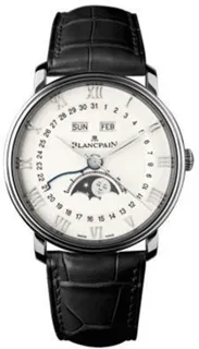 Blancpain Villeret 6654-1127-55B 40mm Stainless steel White