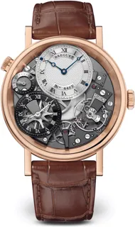 Breguet Tradition 7067BR/G1/9W6 Rose gold Silver and Gray