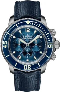 Blancpain Fifty Fathoms 5085F.B-1140-52B Stainless steel Blue