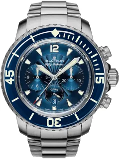 Blancpain Fifty Fathoms 5085F.B-1140-71B Stainless steel Blue