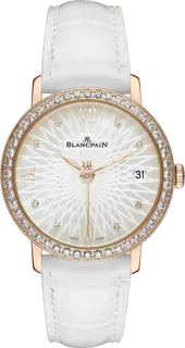 Blancpain Ultraplate 6604-2944-55a Rose gold White