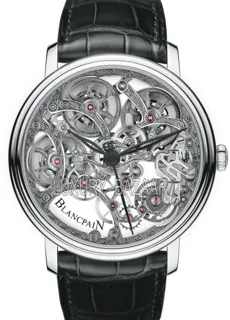 Blancpain Villeret 6633-1500-55B White gold Skeletonized