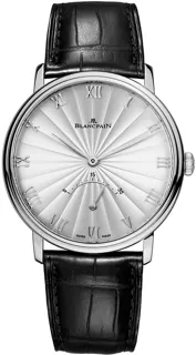 Blancpain Villeret 6653-1542-55B 40mm White gold White