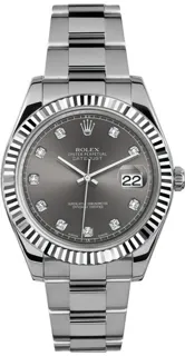 Rolex Datejust II 116334RD Stainless steel