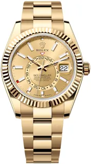 Rolex Sky-Dweller 336938C 42mm Yellow gold Champagne