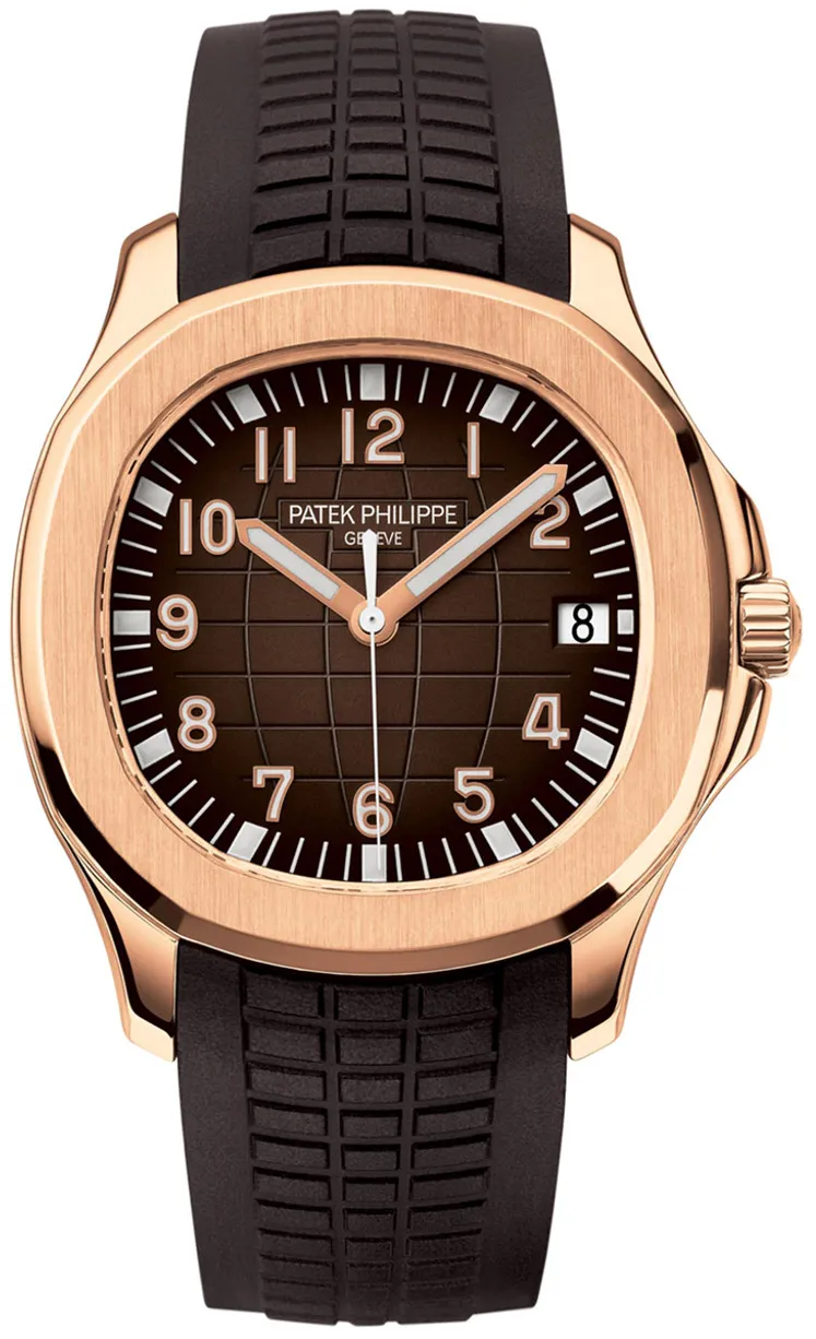 Patek Philippe Aquanaut 5167R-001 40mm Rose gold and 18k rose gold Brown