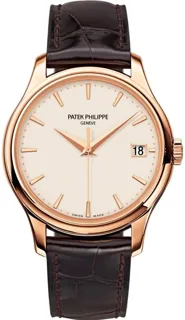 Patek Philippe Calatrava 5227R-001 Rose gold Silver