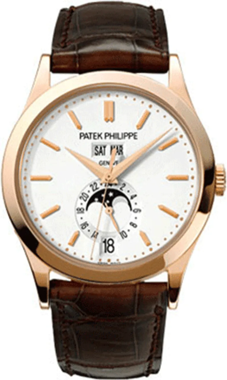 Patek Philippe Annual Calendar 5396R-011 38mm Rose gold and 18k rose gold White