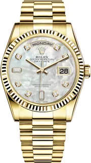 Rolex Day-Date "President" P18238MOPD Yellow gold