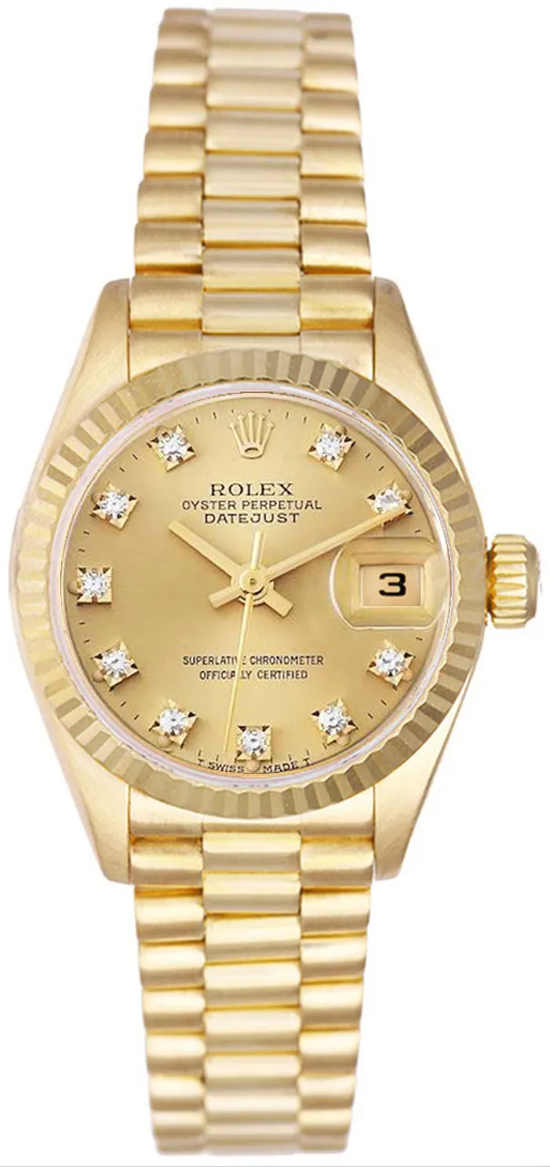 Rolex President P69178CD 26mm Yellow gold and 18k yellow gold