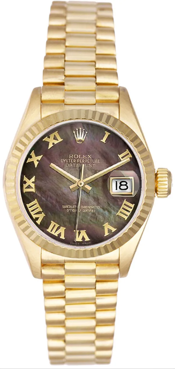 Rolex President P69178DMOP 26mm Yellow gold and 18k yellow gold