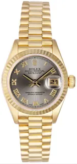 Rolex President P69178SR Yellow gold Silver