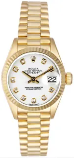 Rolex President P69178WD Yellow gold