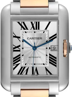 Cartier Tank Anglaise w5310006 47mm Stainless steel Silver