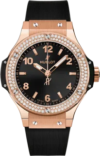 Hublot Big Bang 38 mm 361.PX.1280.RX.1104 Yellow gold Black