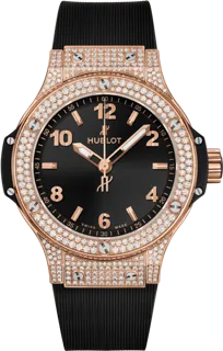 Hublot Big Bang 38 mm 361.PX.1280.RX.1704 Yellow gold Black