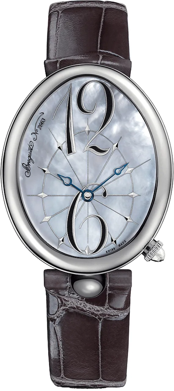 Breguet Reine de Naples 8967st/58/986 35.5mm Stainless steel White