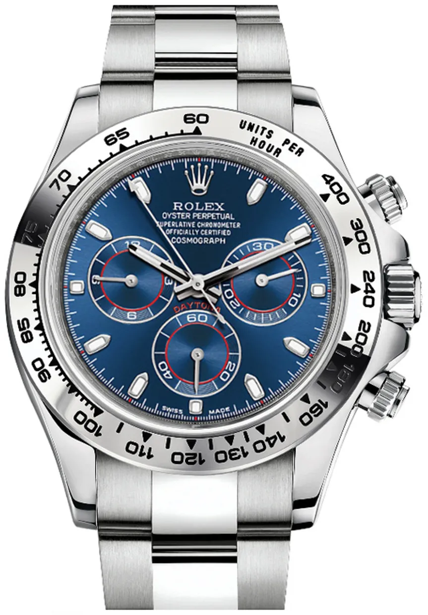 Rolex Daytona 116509B 40mm White gold Blue