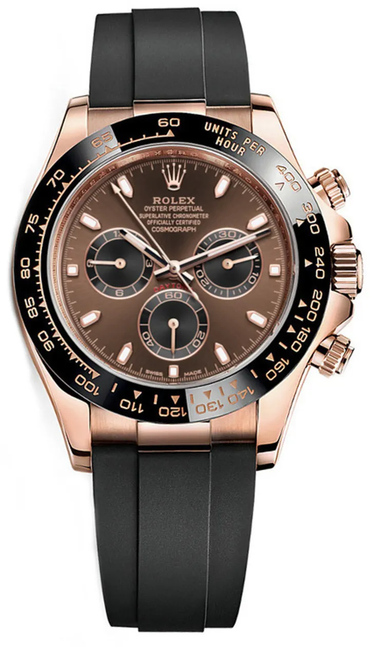 Rolex Daytona 116515B 40mm Rose gold and 18k rose gold Brown