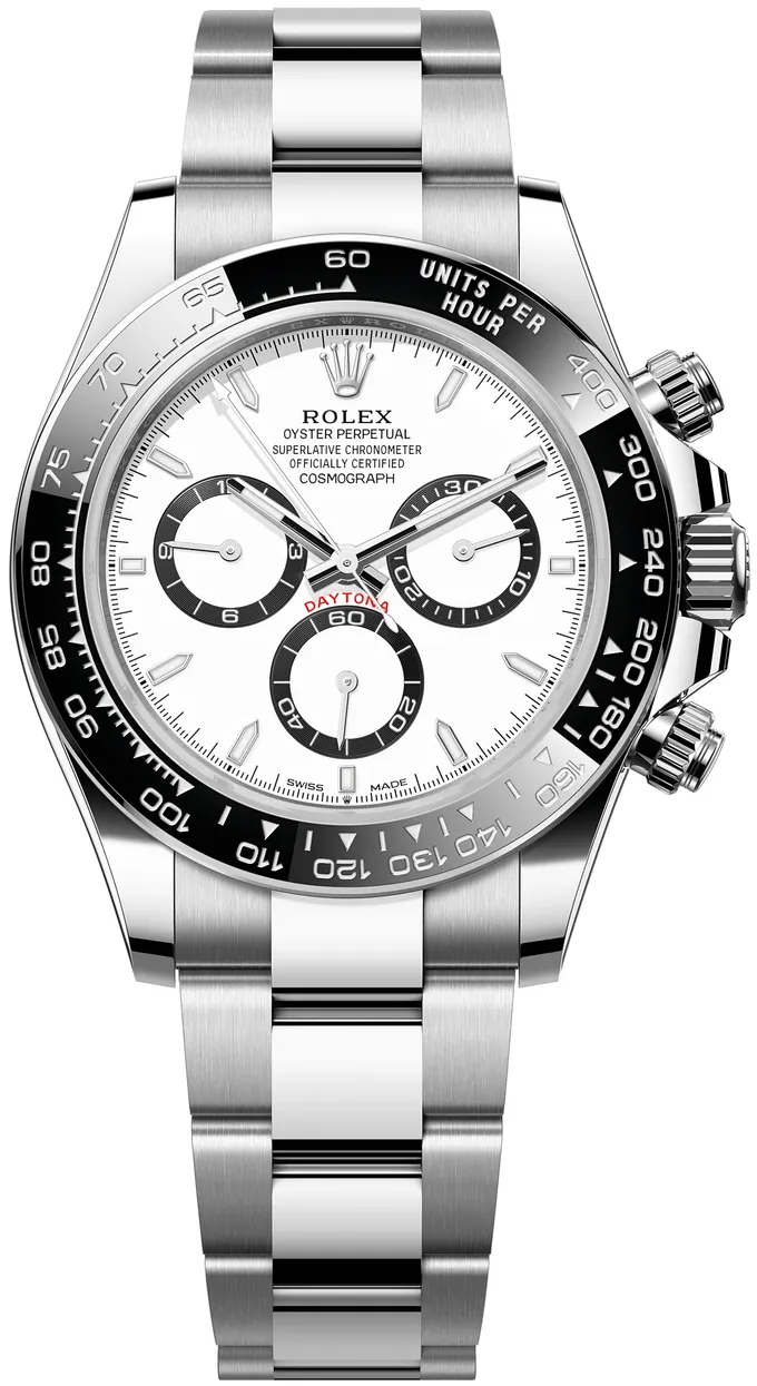 Rolex Daytona 126500LN 40mm Stainless steel White