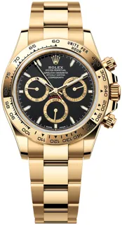 Rolex Daytona 126508-0004 Yellow gold Black