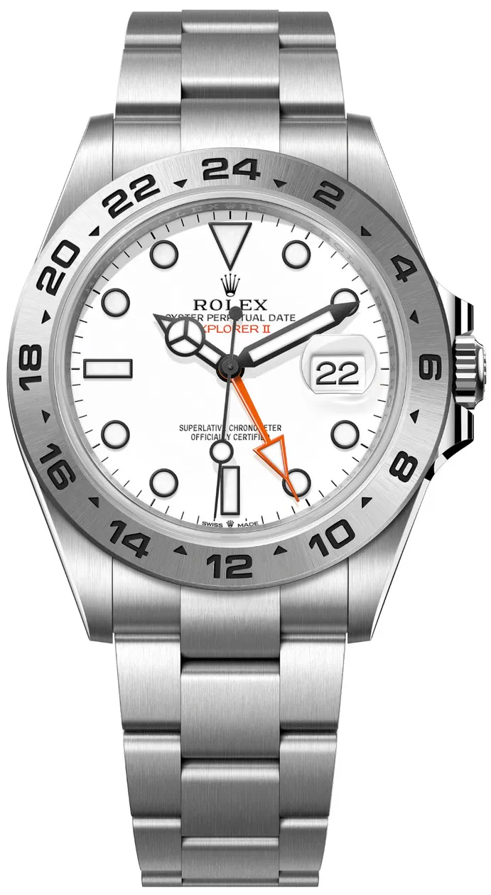 Rolex Explorer II 226570 W 42mm Stainless steel White