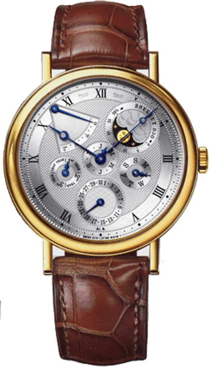 Breguet Classique 5327ba/1e/9v6 39mm Yellow gold and 18k yellow gold Silver