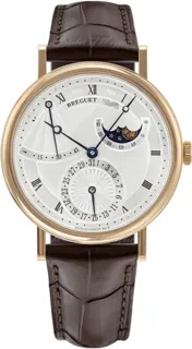 Breguet Classique 7137BA/11/9V6 Yellow gold Silver