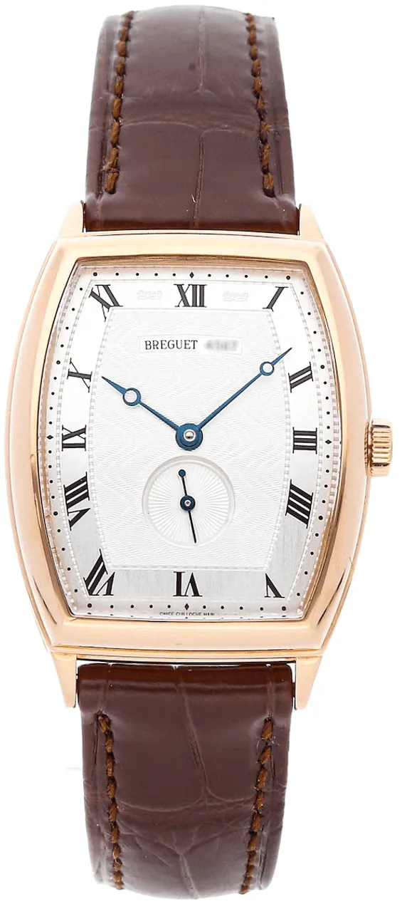 Breguet Héritage 3660br/12/984 35mm Rose gold and 18k rose gold Silver