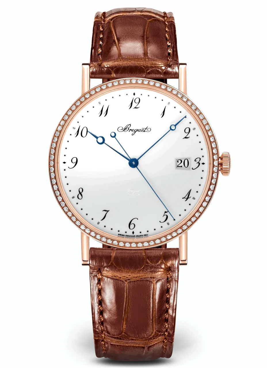 Breguet Classique 5178br/29/9v6.d000 38mm Rose gold and 18k rose gold White