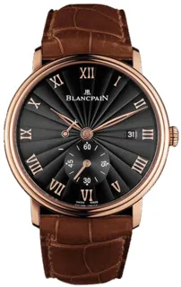 Blancpain Villeret 6606-3630-55B Red gold Black