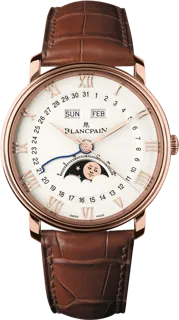 Blancpain Villeret 6654-3642-55B Red gold White