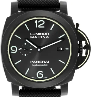 Panerai Luminor PAM01118 44mm Carbon fiber Black