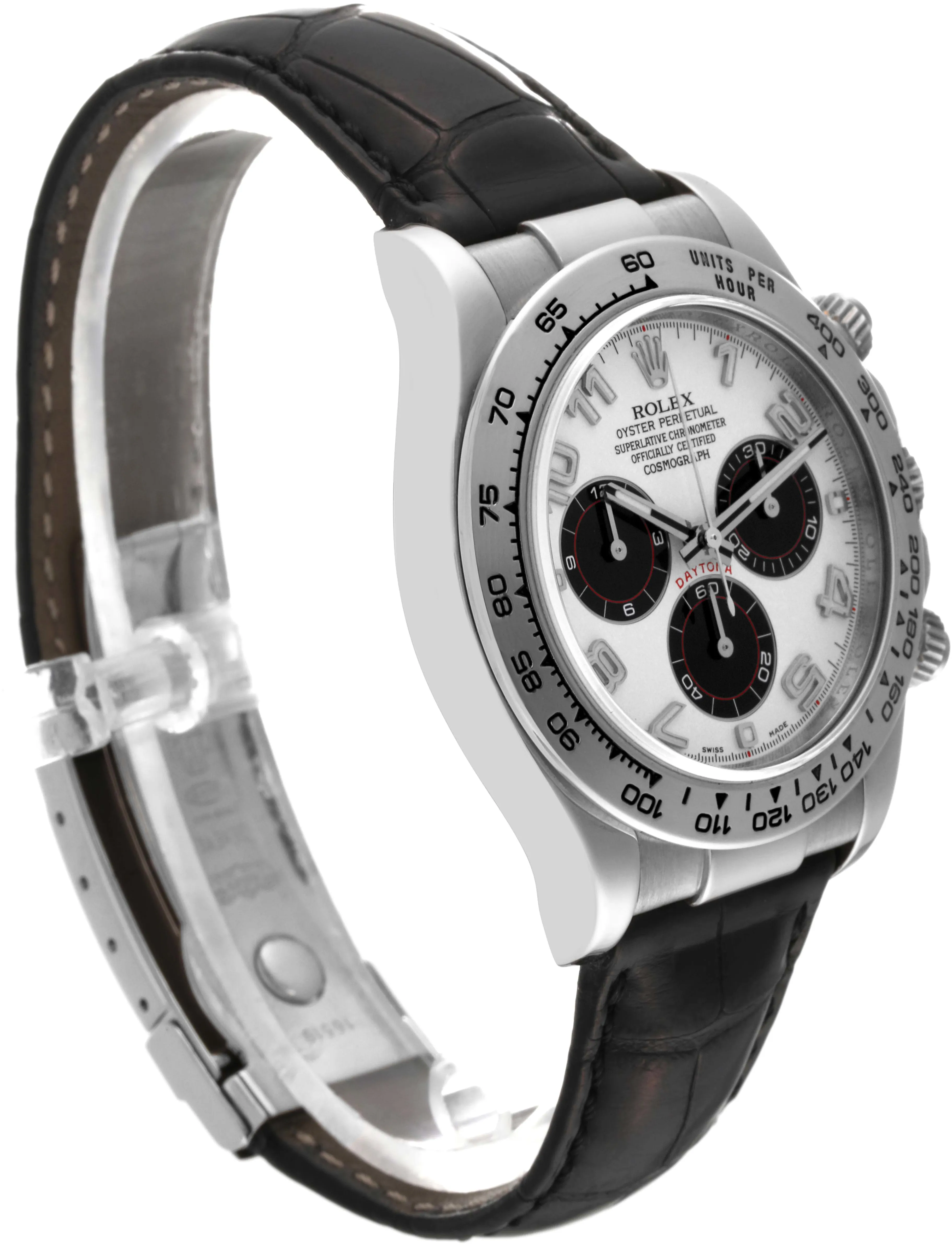 Rolex Daytona 116519 40mm White gold and 18k white gold Silver 2