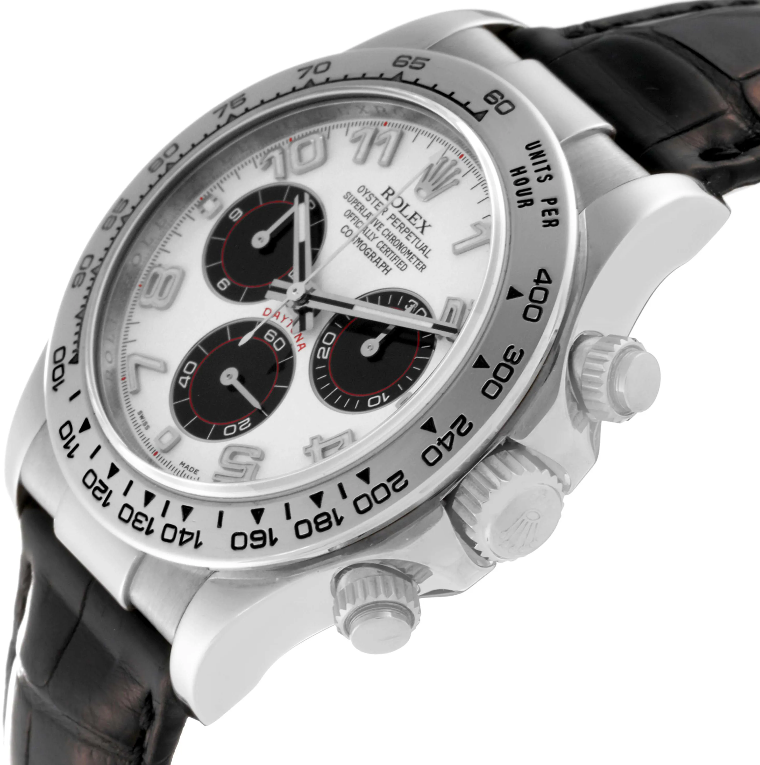 Rolex Daytona 116519 40mm White gold and 18k white gold Silver 4