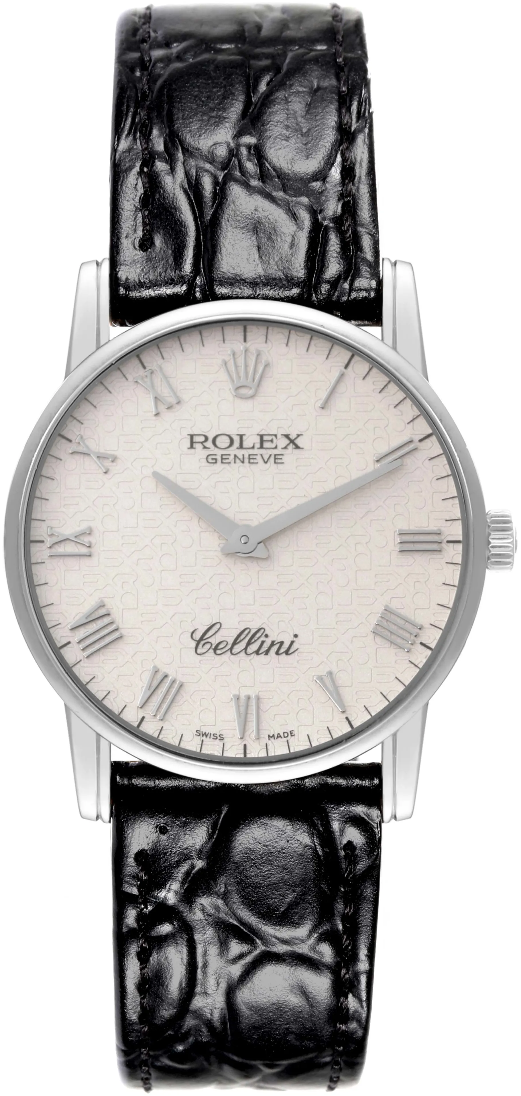 Rolex Cellini 5116/9 32mm White gold and 18k white gold Ivory 1