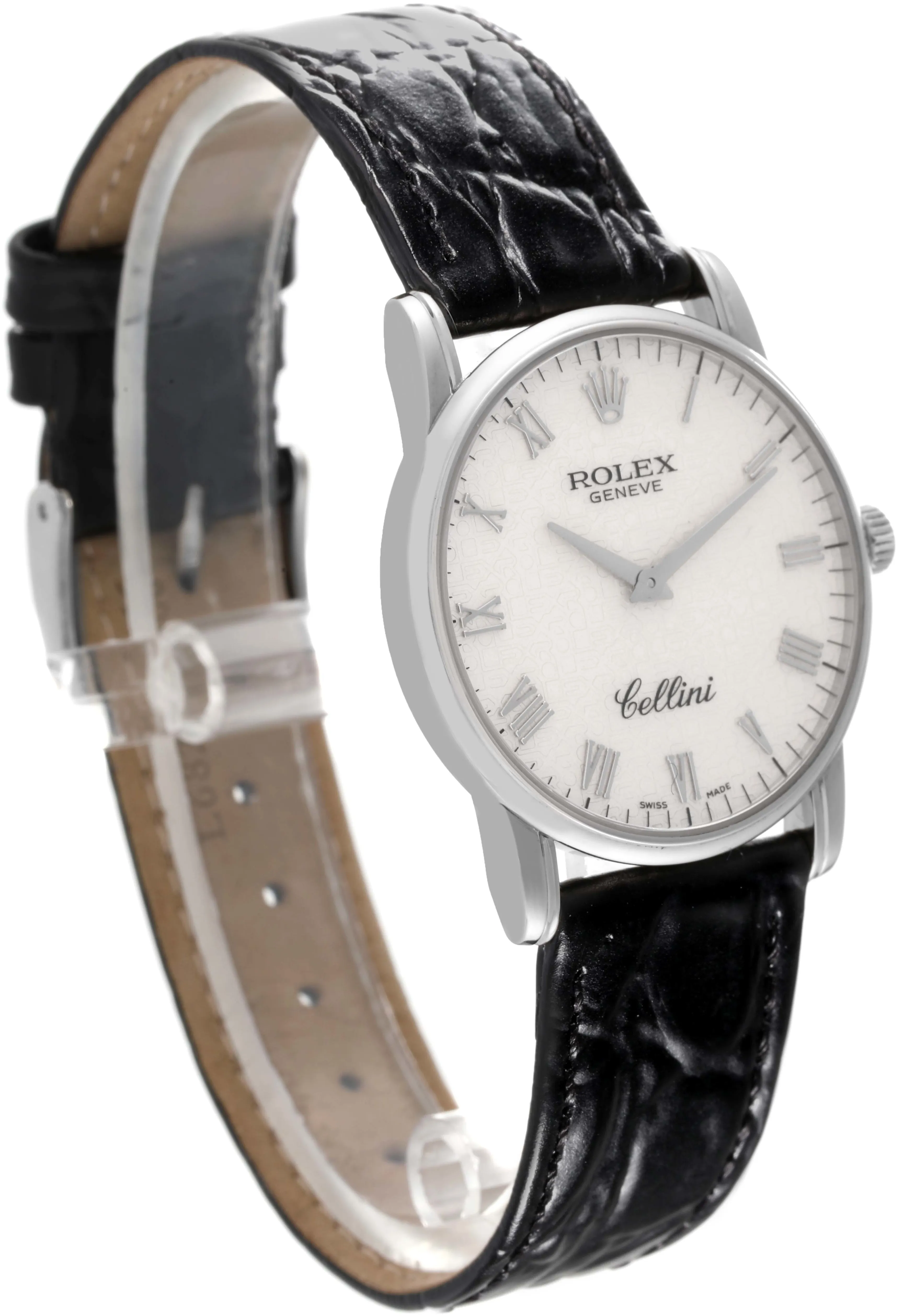 Rolex Cellini 5116/9 32mm White gold and 18k white gold Ivory 2