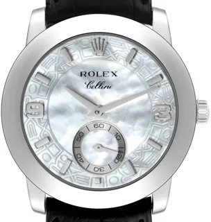 Rolex Cellini 5240/6 Platinum White