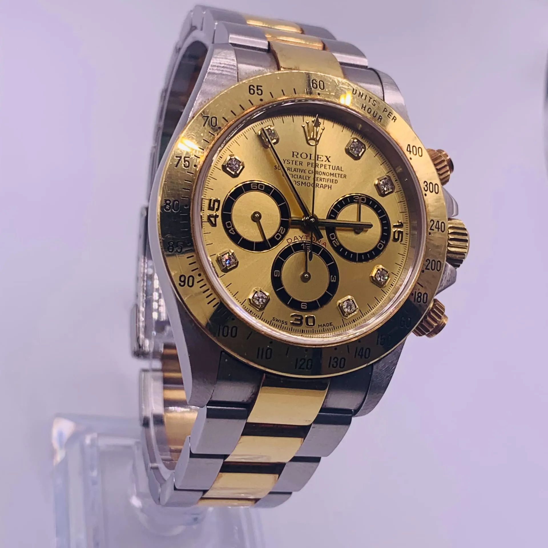 Rolex Daytona 16523 40mm Yellow gold and Stainless steel Champagne 1