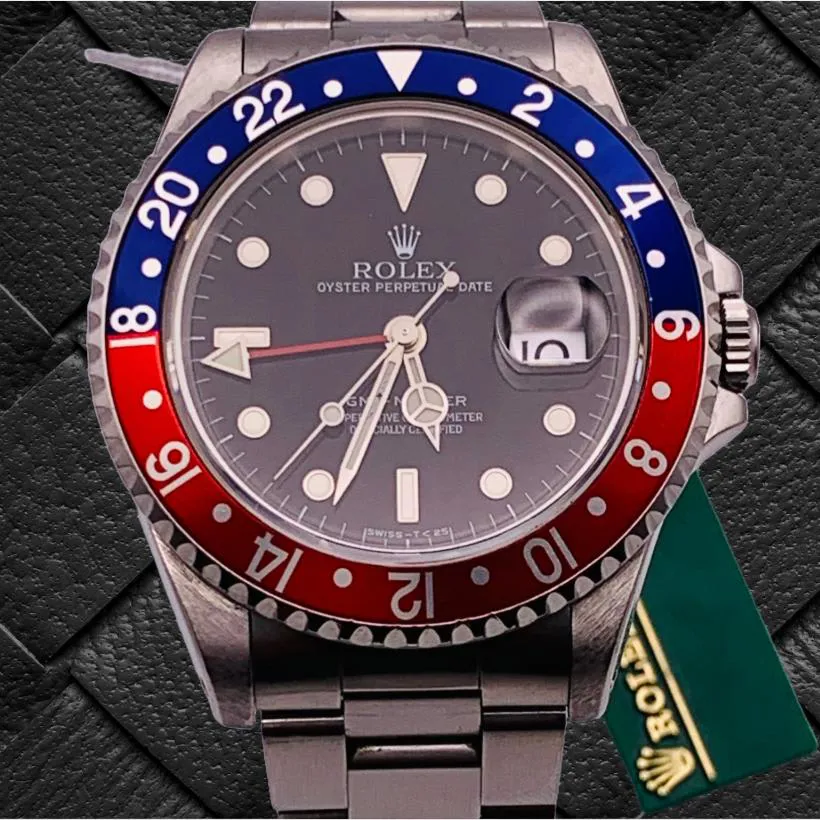 Rolex GMT-Master 16700 40mm Stainless steel Black