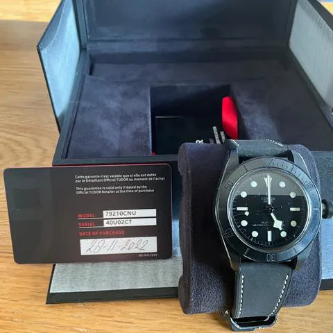 Tudor Black Bay 79210CNU 41mm Ceramic Black 2