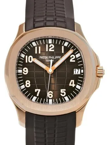 Patek Philippe Aquanaut 5167R-001 40.8mm Rose gold Brown