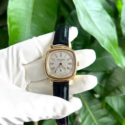 Patek Philippe Gondolo 7041R-001 30mm Rose gold Silver